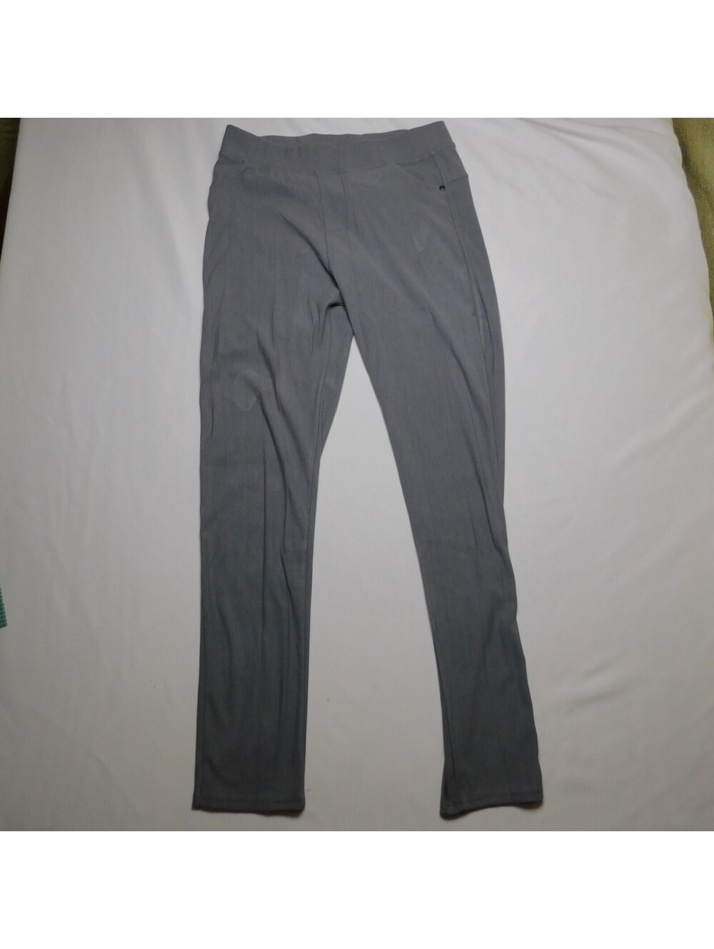 Leggings Depot Pants Womens Plus Size 2XL 3XL Gray Heathered Stretch Leggings